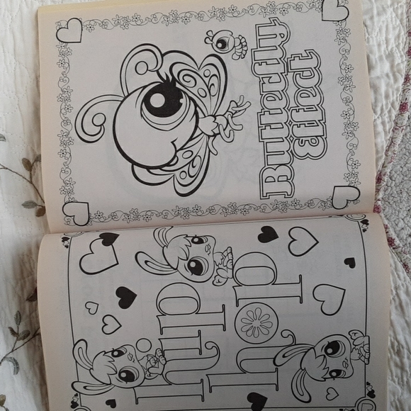 Littlest Pet Shop Coloring Books with LPS Plush - Picture 9 of 11
